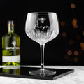 Personalised Personalised Crystal Icon Gin Goblet