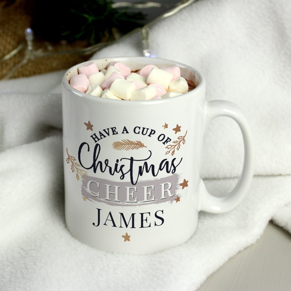 Personalised Cup Of Cheer Mug