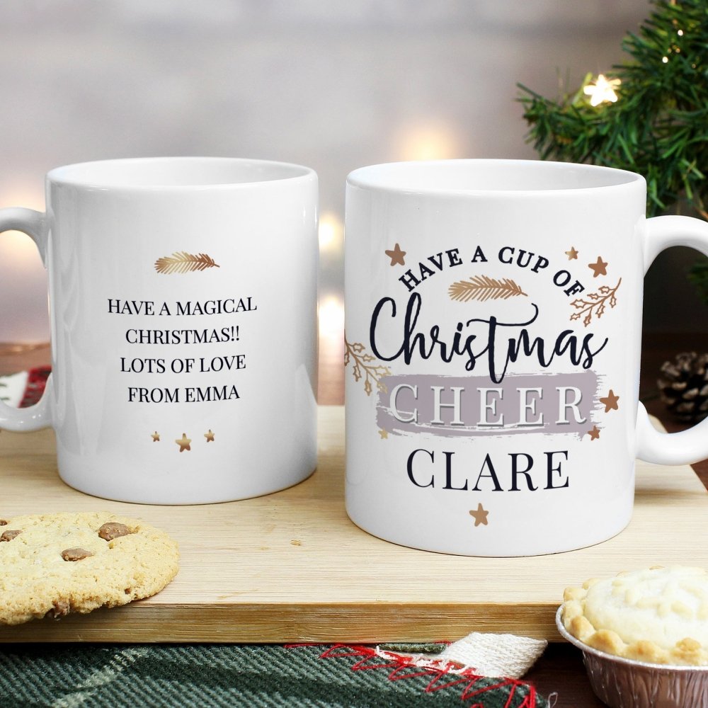 Personalised Cup Of Cheer Mug