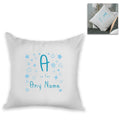 Personalised Cushion - Letter is for Name Design in Blue
