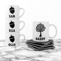 Personalised Personalised Daddy & Me Acorn Mugs