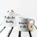 Personalised Personalised Daddy & Me Coffee and Catch Up Mugs