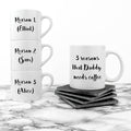 Personalised Personalised Daddy & Me Coffee and Catch Up Mugs