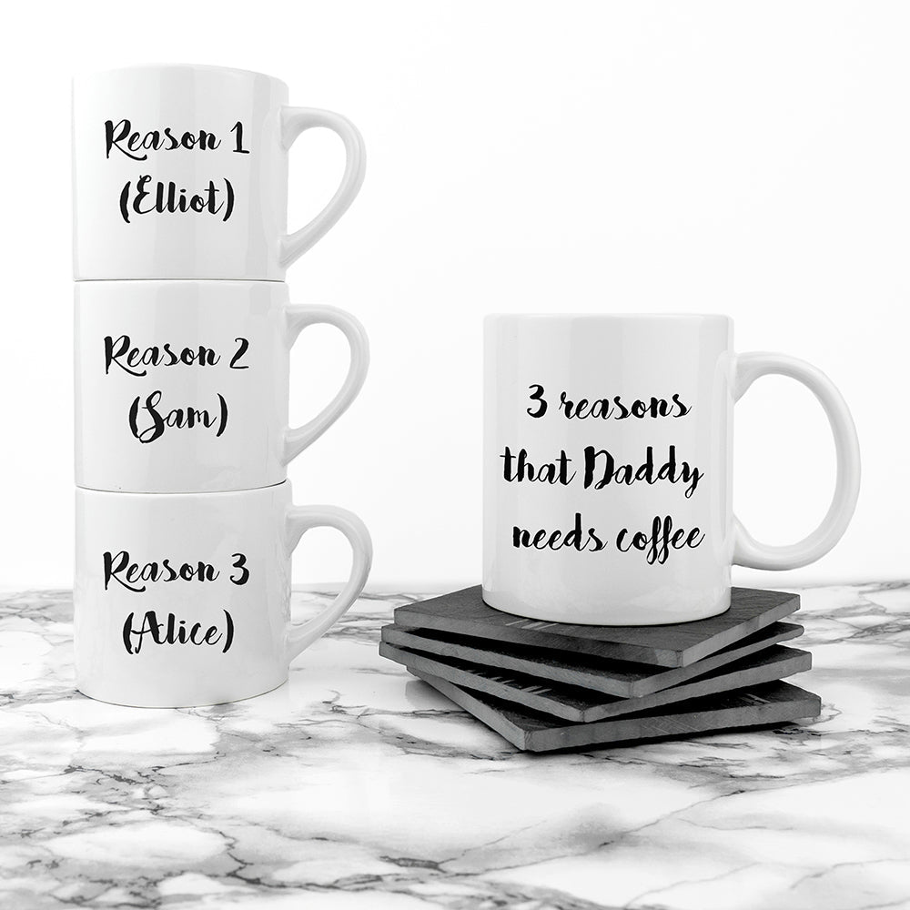 Personalised Personalised Daddy & Me Coffee and Catch Up Mugs