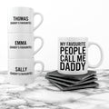 Personalised Personalised Daddy & Me Favourite People Mugs