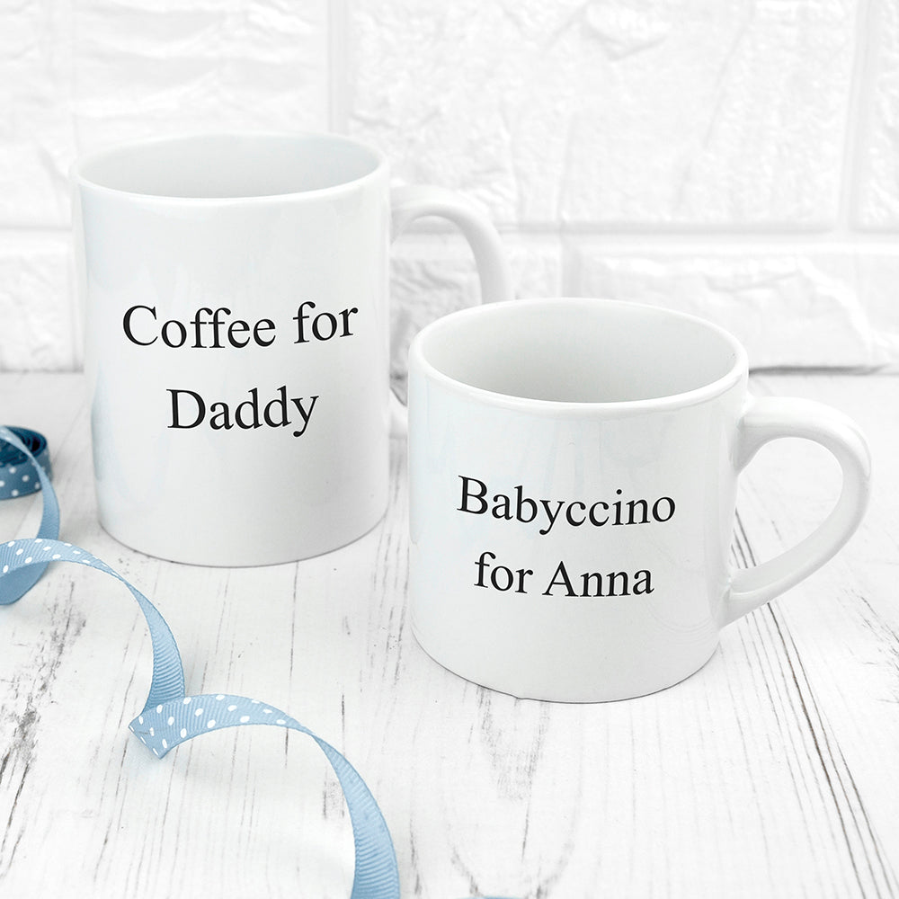 Personalised Personalised Daddy & Me Together Forever Mugs