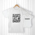 Personalised Personalised Daddy and Me Favourite People Set