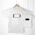 Personalised Personalised Daddy and Me Low Battery Set