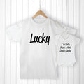 Personalised Personalised Daddy and Me Lucky Set