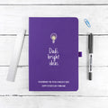 Personalised Personalised Dad's Bright Ideas A5 Notebook