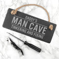 Personalised Personalised Dad's Slate Man Cave Sign