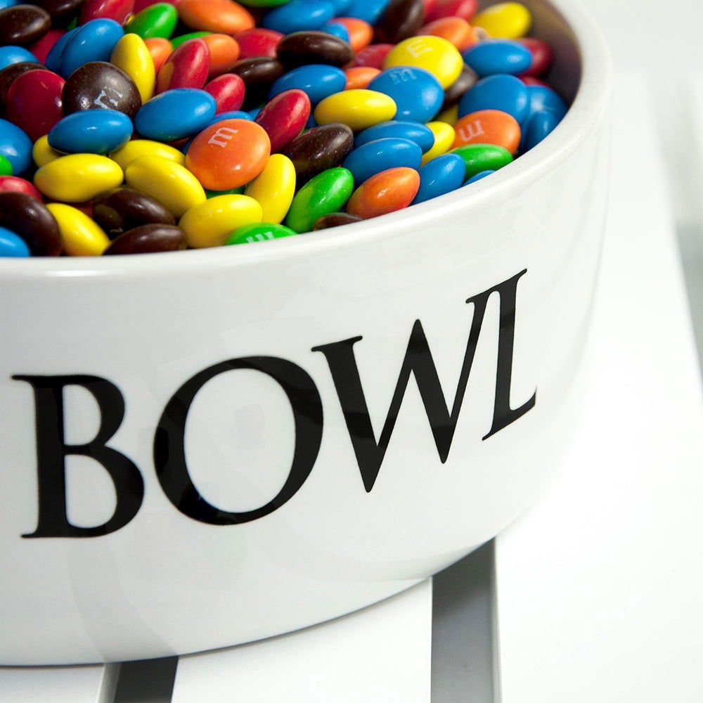 Personalised Dad's Super Large Men's Ceramic Snack Cereal Bowl
