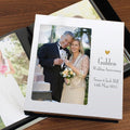 Personalised Decorative Golden Anniversary Photo Frame Album 4x6 Inch