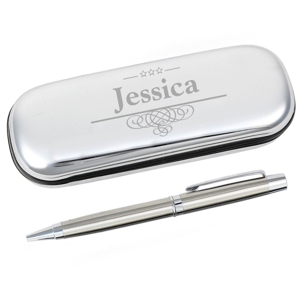 Personalised Decorative Pen And Box Set