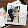 Personalised Decorative Silver Anniversary 6x4 Inch Photo Frame Album