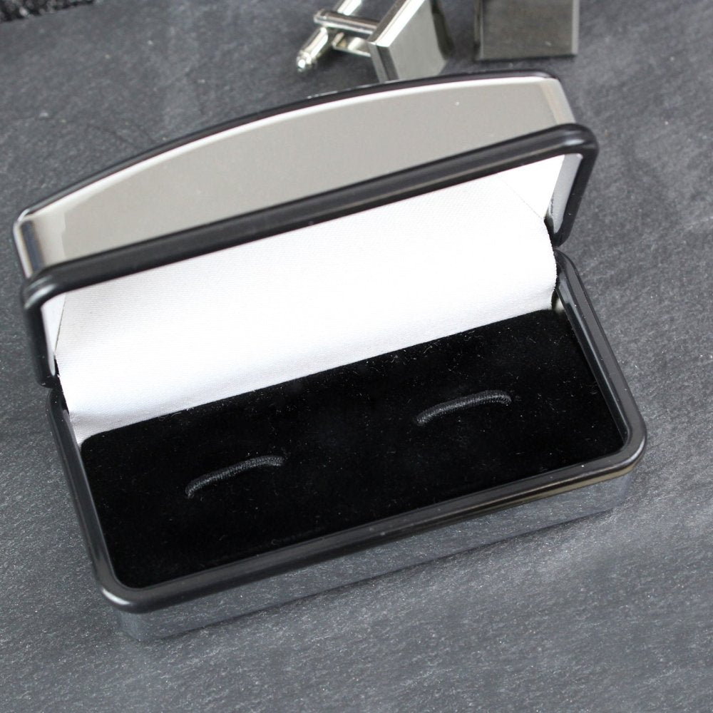 Personalised Decorative Wedding Father Of The Bride Cufflink Box