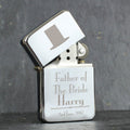 Personalised Decorative Wedding Father Of The Bride Lighter