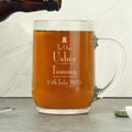 Personalised Decorative Wedding Usher Tankard