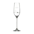 Personalised Personalised Petit Champagne Flute with Swarovski Crystals