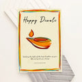 Personalised Personalised Diwali Colourful Light Framed Print