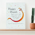 Personalised Personalised Diwali Colourful Om Symbol Framed Print
