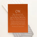 Personalised Personalised Diwali Gayatri Mantra Framed Print
