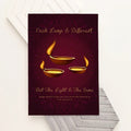 Personalised Personalised Diwali Lamp Framed Print