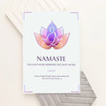 Personalised Personalised Diwali Namaste Framed Print