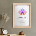 Personalised Personalised Diwali Namaste Framed Print