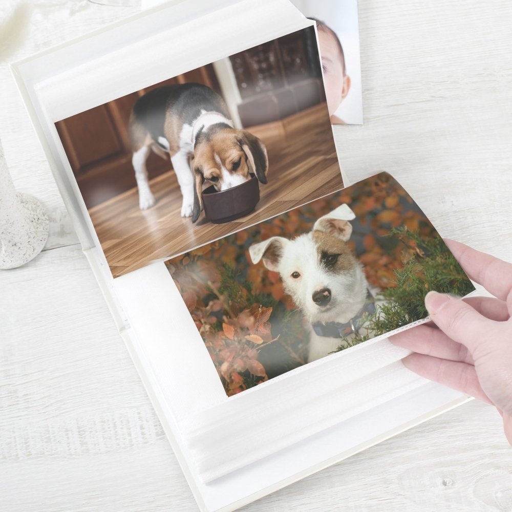 Personalised Dogs 6x4 Inch Photo Album With Sleeves