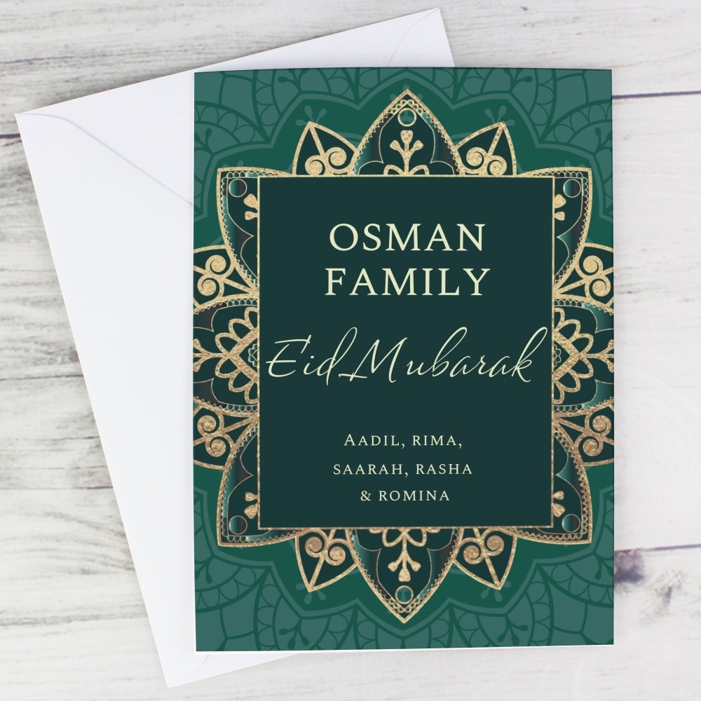Personalised Eid And Ramadan Card