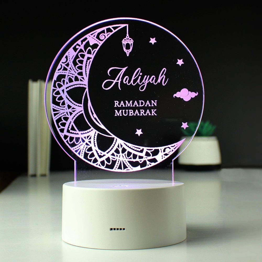 Personalised Eid And Ramadan LED Light