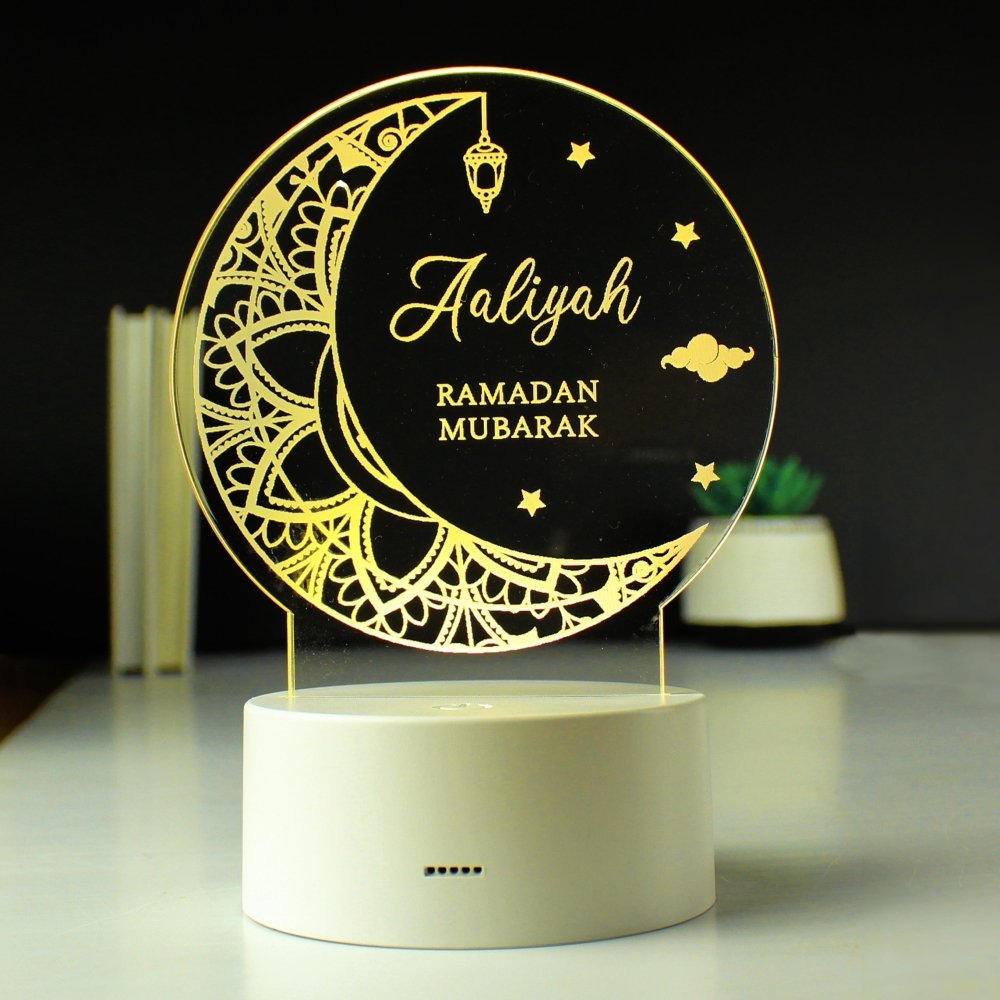 Personalised Eid And Ramadan LED Light