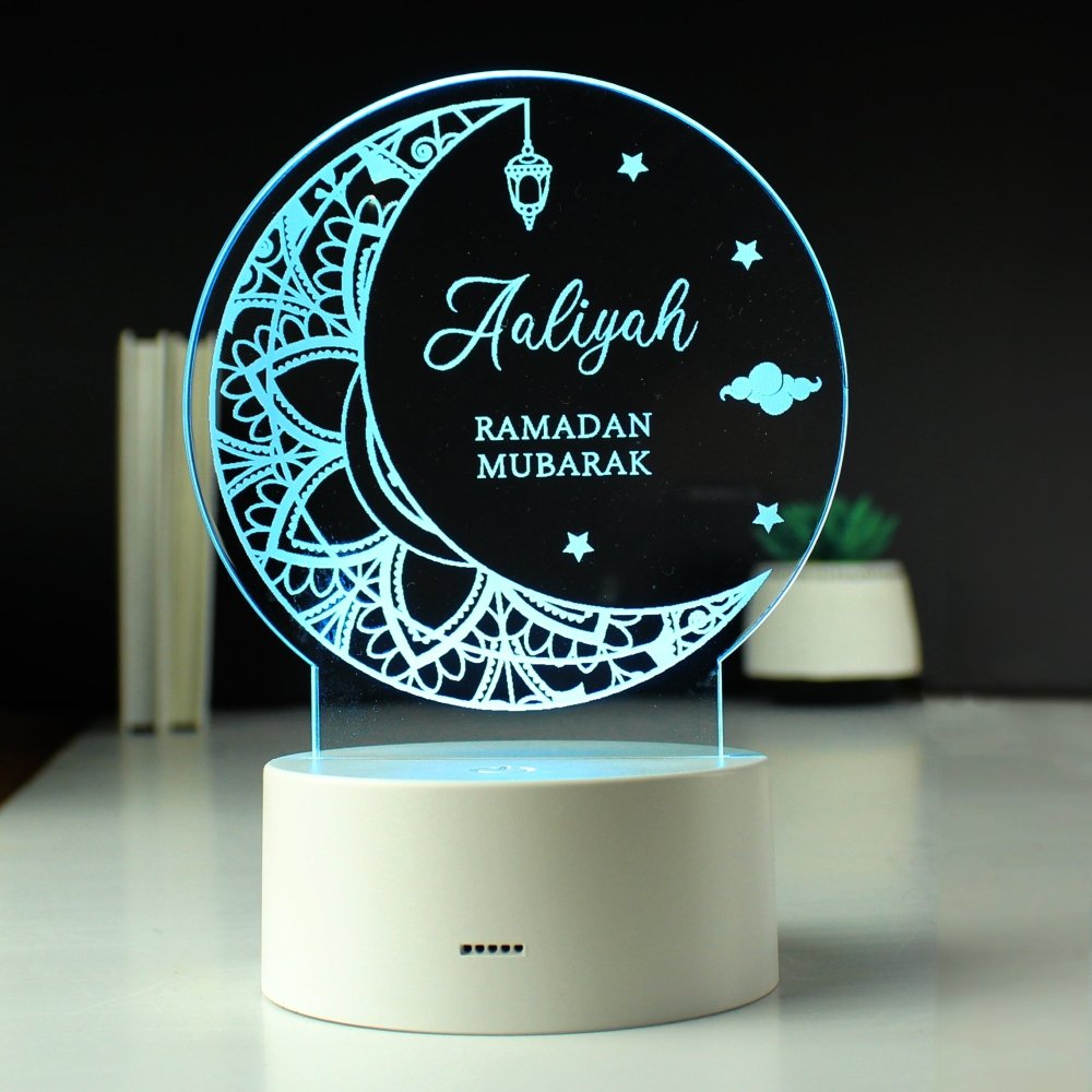 Personalised Eid And Ramadan LED Light