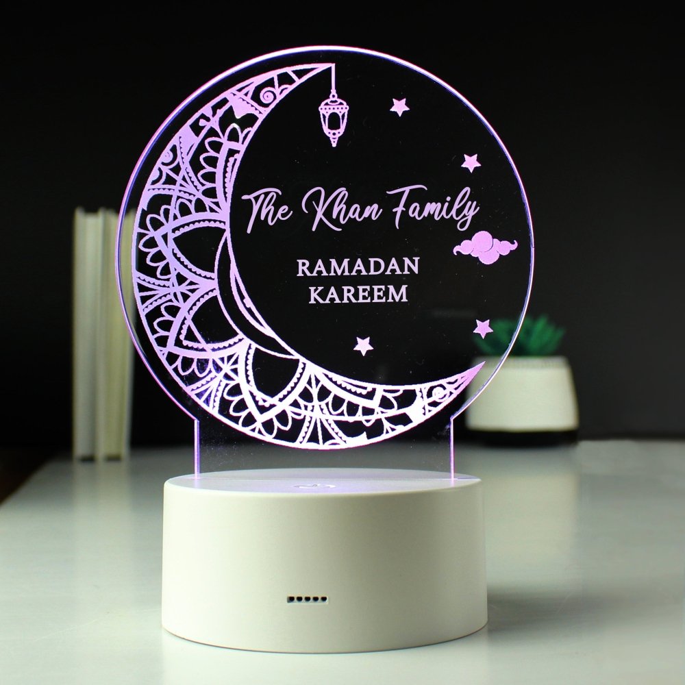 Personalised Eid And Ramadan LED Light