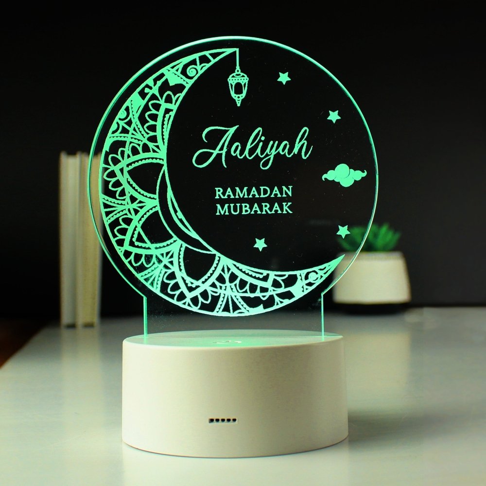 Personalised Eid And Ramadan LED Light