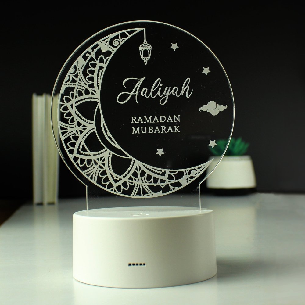 Personalised Eid And Ramadan LED Light