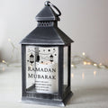 Personalised Eid Black Lantern