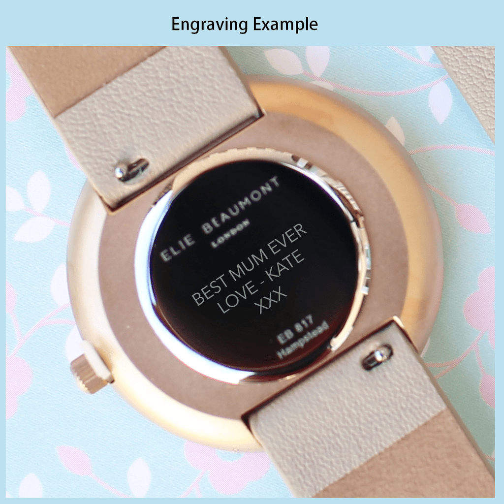 Personalised Elie Beaumont Of London Bayswater Stone Ladies Watch