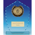 Personalised Engraved Explorer Jade Glass Trophy 7 1/8 inch (18cm)