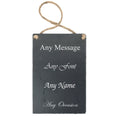 Personalised Engraved Hanging Slate Notice and Menu Board
