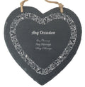 Personalised engraved Memo Board - Heart-filled Border