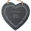Personalised engraved Memo Board - Heartstring Border