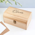 Personalised Personalised Engraved Name Keepsake Chest