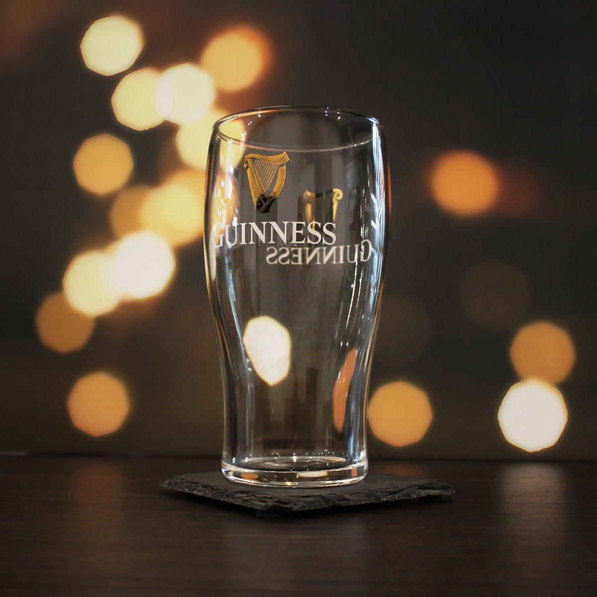 Personalised Engraved Official Guinness Glass, Gift Boxed, Personalise with Any Message for Any Occasion