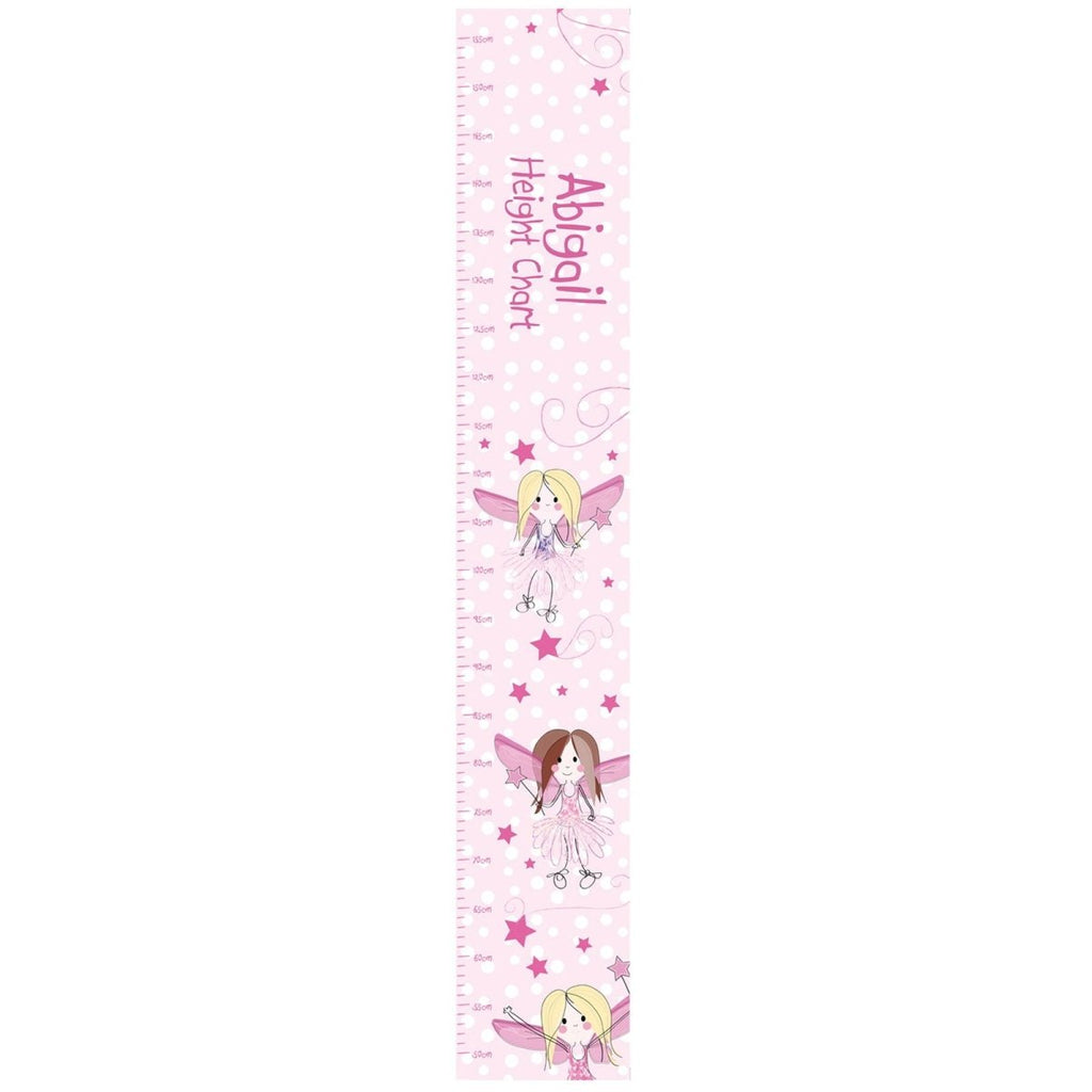 Personalised Fairy Height Chart