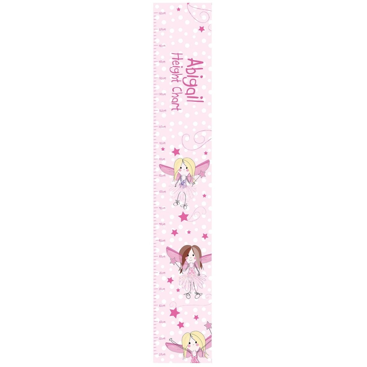 Personalised Fairy Height Chart