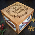 Personalised Family's Christmas Memory Photo Cube