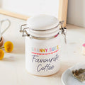 Personalised Personalised Favourite Coffee Ceramic Jar