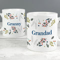 Personalised Festive Christmas Mug Set